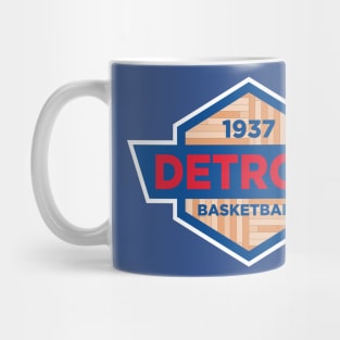 Detroit Pistons Basketball Mug